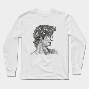 Michelangelo's David Long Sleeve T-Shirt